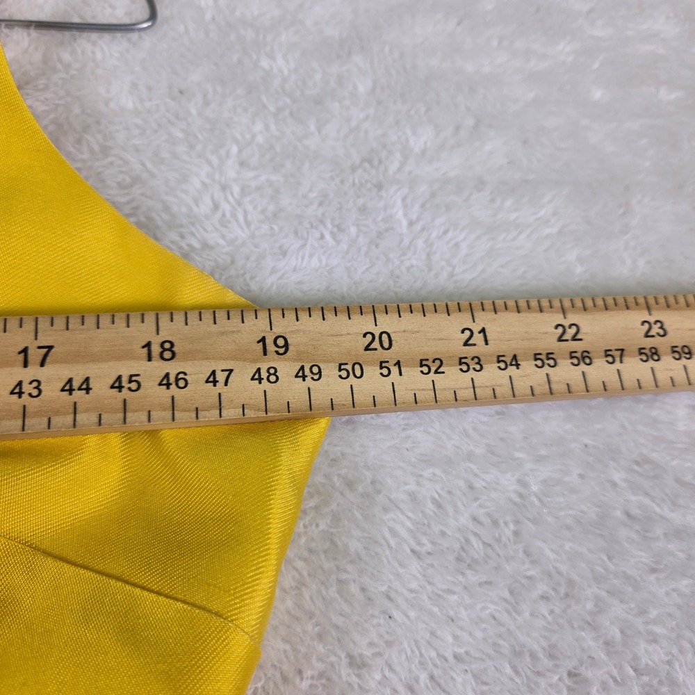 Kate Spade New York Yellow Bow Sheath Dress Sleeveless Midi Size 10 - Picture 4 of 7